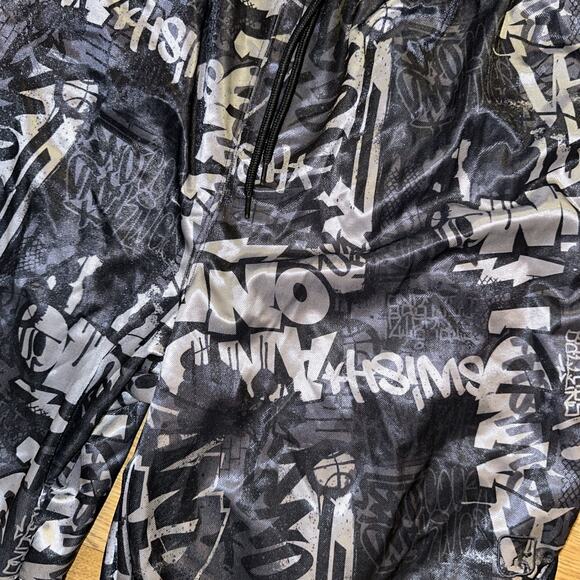 Vintage AND 1 Shorts Mens 2XL Basketball Logo Y2k Long Baggy Hip Hop Mesh 90’s - Picture 3 of 6